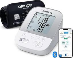 "Omron X4" išmanusis rankos kraujospūdžio matuoklis su "Bluetooth" ir "Intelli wrap" manžeta