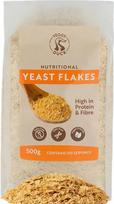 "Veggy Duck" - maistinių mielių dribsniai - maistinių mielių dribsniai (500g) - natūralūs | be GMO | draugiški veganams | veganiškas sūrio pakaitalas