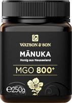 "Watson & Son" Manuka medus MGO 800+ 250g aukščiausios kokybės iš Naujosios Zelandijos