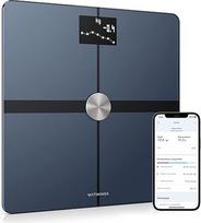 "Withings Body+ WiFi" išmaniosios svarstyklės su kūno sudėties funkcija, kūno riebalų, KMI, raumenų masės, vandens kiekio procentais, skaitmeninė kūno riebalų skalė, programėlės sinchronizavimas per "Bluetooth" arba "WiFi", juodos spalvos