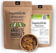 1 kg imbiero gabalėlių | Džiovinti | Neapdoroti | Aštrūs | Imbiero gabalėliai