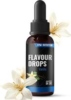 Aromato lašai, be kalorijų, su dozavimo pipete, 50 ml, "Super Flavour", skirti varškei, jogurtui ir kt., pagaminti Vokietijoje
