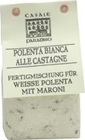 Baltoji polenta su kaštonais 300 g Casale Paradiso