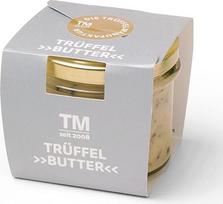 Die Trüffelmanufaktur - Delicatessen Clari triufelių sviestas su 15 % tikrų juodųjų triufelių, delikatesas gurmanams, baltųjų triufelių sviestas 95 g stiklinėje, dėl gryno sviesto riebalų, ilgesnis galiojimo laikas