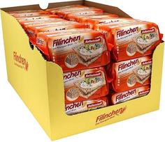 Filinchen Crisp-Broad, 30 x 75 g, užkandis su mažu cukraus kiekiu, vaflinė duona, traški duona, užkandis, užkandis, 30 vnt. pakuotė