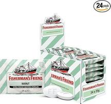 Fisherman's Friend Mėtų pastilės be cukraus 25g x 24 pakuotės - Fisherman's Friend
