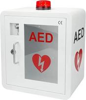 Fotrsta AED spintelė, pirmosios pagalbos AED defibriliatoriaus saugojimo spintelė su signalizacijos sistema, pirmosios pagalbos dėžutė, širdies defibriliatoriaus saugojimo spintelė, AED signalizacijos dėžutė biurui, ligoninei