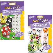 Günthart BackDecor futbolo kamuoliukų rinkinys, 48 mini futbolo kamuoliukai ir cukraus kamuoliukai, 1 rinkinys (38 g)