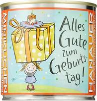 Hanauer Mini pyragas su persikais ir abrikosais "Zum Geburtstag", 1 pakuotė (1 x 170 g)