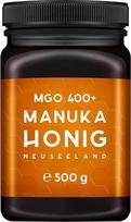 MELPURA Manuka medus MGO 400+ 500g iš Naujosios Zelandijos su sertifikuotu natūraliu metilglioksalio kiekiu - laboratoriškai patikrintas, patvirtinta kilmė, sąžininga prekyba tiesiogiai iš gamintojo