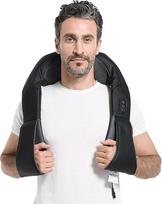 Pristatymas per vieną dieną! Shiatsu masažo minkymo masažas Kaklo juosmens ir nugaros pečių infraraudonųjų spindulių šildymo funkcija su automobiliniu adapteriu. Venkite pigios kokybės masažuoklio, bet originalaus vokiško prekės ženklo!