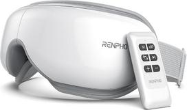 RENPHO Eyeris 1 - Augenmassagegerät mit Fernbedienung, Wärme, Vibration und Bluetooth Musik, Wiederaufladbar Eye Massager, Trockene Augen, Geschenke für Frau & Man