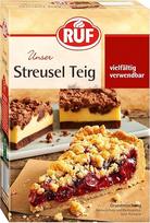 RUF "Sprinkles Cake", kepimo mišinys "Sprinkles" tešlai, mišinys vaisių pyragams su pudingu arba obuolių trupiniais, veganiškas