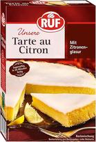 RUF "Tarte au Citron" kepimo mišinys greitam prancūziškam citrinų pyragui su vaisiniu citrinų glajumi
