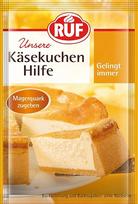 RUF Cheesecake Aid, grietinėlės milteliai sūrio masei, tiesiog įpilkite pieno ir varškės, visada sėkmingas, be glitimo ir veganiškas