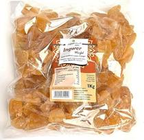 Sandos-Naturkost Imbiero kauliukai lengvai cukruoti Pakuotė po 1 (1 x 1 kg)