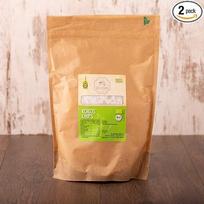 süssundclever.de® Ekologiški kokosų drožlės 1,0 kg (2 x 500 g) Kokosų drožlės Neskrudintos, be plastiko, ekologiškai ir tvariai supakuotos