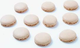 sweetART Germany Macaroons Beige / Light Brown 48 vnt.