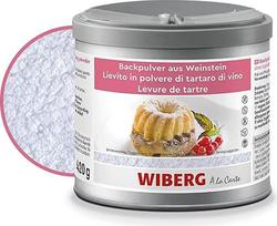 WIBERG Tartar Baking Soda - natūrali kepimo priemonė - kepimo soda be fosfatų ir cheminių priedų, 420 g