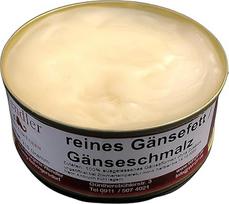 Žąsų taukai / žąsų taukai be prieskonių ir priedų skardinėje naminėje skardinėje (200 g)