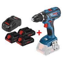 Akumuliatorinis suktuvas-gręžtuvas BOSCH GSR 18V-28 LB su priedais