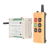 Nuotolinio valdymo jungiklis daugiafunkcis 6CH 433Mhz nuotolinio valdymo relė elektrinėms durims langams