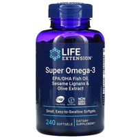 Life Extension Super Omega-3 EPA/DHA Fish Oil 240 softgels
