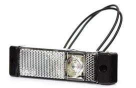 Gabaritinis žibintas LED, stačiakampė, 12-24V, 130x32x20mm, Kramp