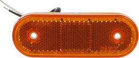 Gabaritinis žibintas LED, stačiakampė, 12-24V, 114x40x25mm, Kramp
