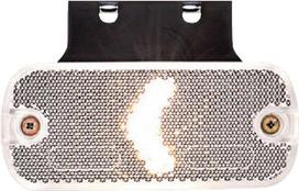 Gabaritinis žibintas LED, stačiakampė, 12-24 V, 105,4x45x11,8 mm, Kramp