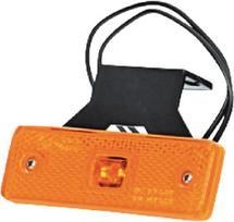 Gabaritinis žibintas LED, stačiakampė, 12-24V, 98x31,5x25mm, Kramp