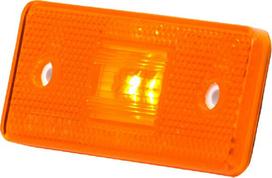 Gabaritinis žibintas LED, stačiakampė, 12-24V, 106x46x23mm, Kramp