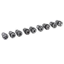 9Pcs Collet ER8 CNC Engraving Machine Milling Lathe Tool Tap Chuck High Accuracy
