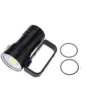 3.7V 28800Lm LED Fotografinis Nardymo 80m Žibintuvėlis su Laikikliu Stovu