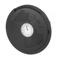 Guitar Soundhole Humidifier with Hygrometer Humidity Gauge Folk Acoustic Guitar Sound Hole gray