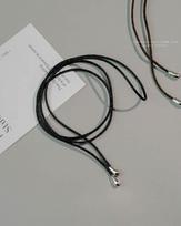 Korean Clavicle Chain Adjustable Choker Necklace - Simple, Versatile, Long Rope Design ruda