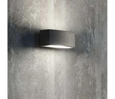 Ideal Lux - Lauko sieninis šviestuvas ANDROMEDA 1xE27/60W/230V IP55 juoda
