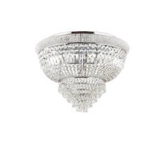 Ideal Lux - Krištolinis lubinis šviestuvas DUBAI 24xE14/28W/230V diametras 78 cm chromas
