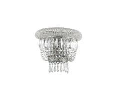 Ideal Lux - Krištolinis sieninis šviestuvas DUBAI 2xE14/28W/230V blizgus chromas