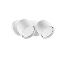 Ideal Lux - LED sieninis akcentinis šviestuvas DODO 2xGX53/9W/230V balta