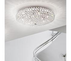 Ideal Lux - LED krištolinis lubinis šviestuvas KING 9xG9/3W/230V diametras 53,5 cm chromas
