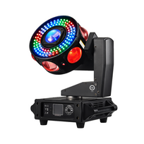 LIGHT4ME UFO light multieffect LED 6in1 RGBW beam effect 3x laser R/G/B white strobe RGB ring effect disco DJ club lighting
