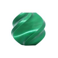 Bambu Lab PLA Silk+ plastikas 1.75mm 1kg – rinkinyje su daugkartinio naudojimo rite – Candy Green