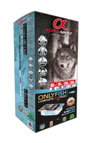 Alpha Spirit Dog Food ONLY FISH begrūdis maistas šunims 9kg