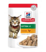 Hill's Science Plan Kitten Chicken Pouch guliašas su vištiena kačiukams