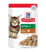 Hill's Science Plan Kitten Multipack Pouch Chicken&Turkey guliašo rinkinys su vištiena ir kalakutiena kačiukams