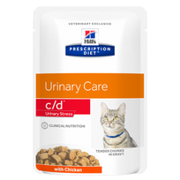 Hill's PD Feline c/d Urinary Stress konservai katėms 12 x 85g