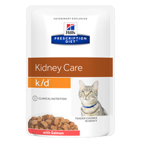 Hill's PD Feline k/d with salmon konservai katėms 12 x 85g