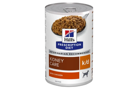 Hill's Prescription Diet k/d Canine with Chicken konservas šunims 370g