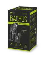 BACHUS Skin&Hair papildas kailiui ir odai 60 skanių tablečių